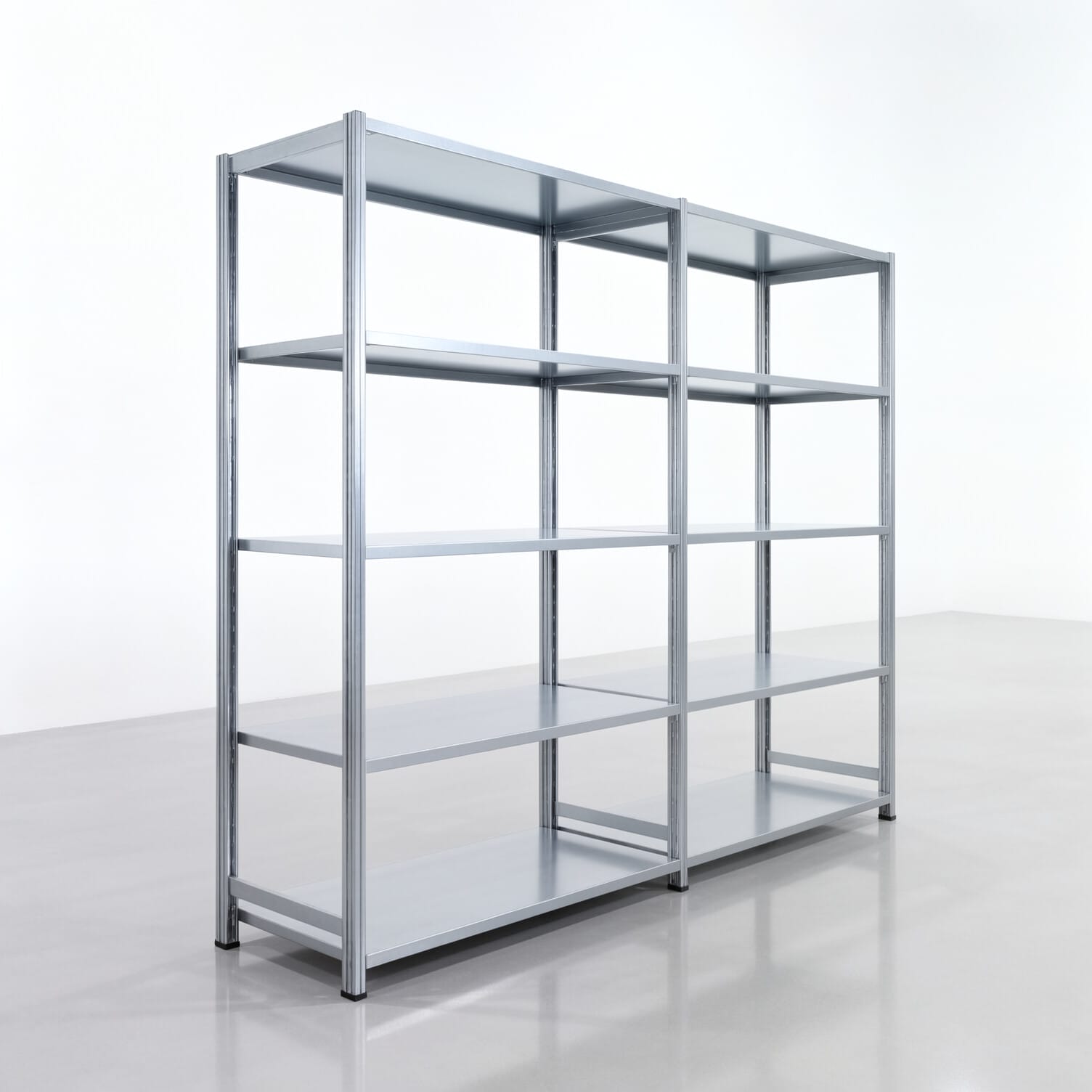 Legbordstelling FBX 4000, H: 2.000 mm, B: 2.426 mm mm, T: 600 mm, Niveaus: 5