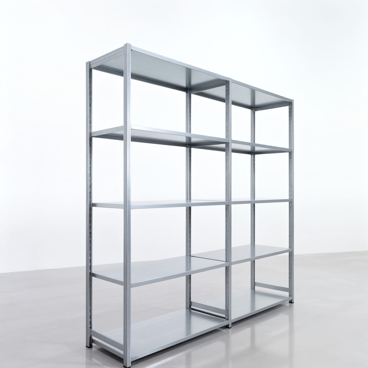 Legbordstelling FBX 4000, H: 2.350 mm, B: 2.426 mm mm, T: 600 mm, Niveaus: 5