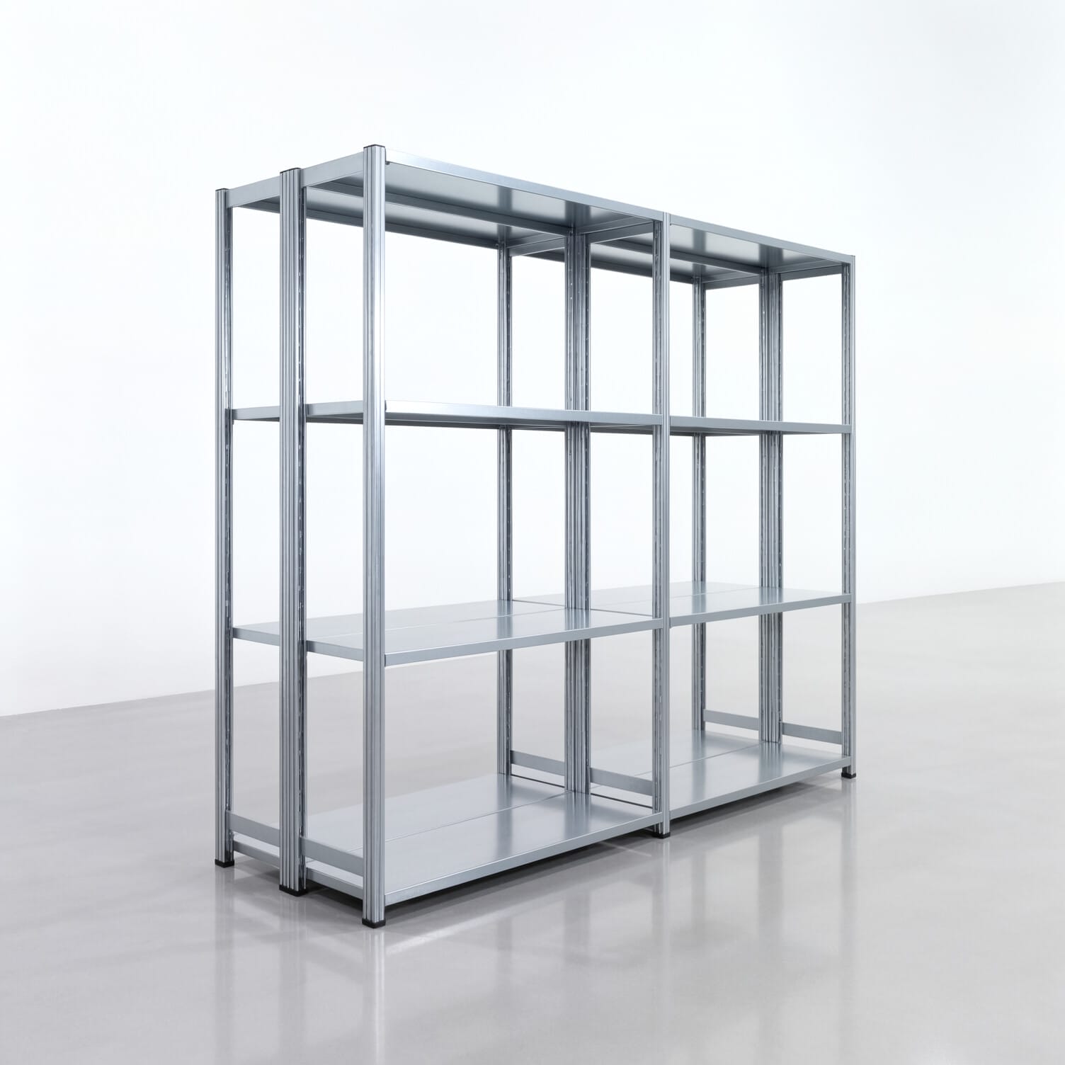 Legbordstelling FBX 4000, H: 2.000 mm, B: 2.426 mm mm, T: 400 mm, Niveaus: 4