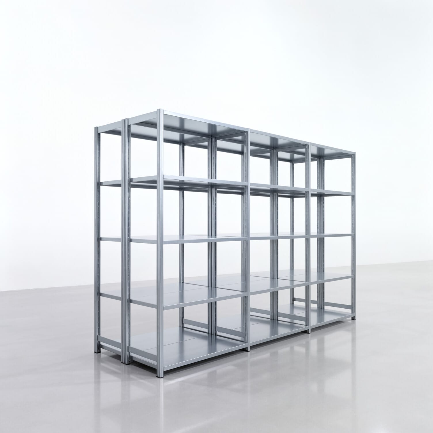 Legbordstelling FBX 4000, H: 2.000 mm, B: 3.023 mm mm, T: 500 mm, Niveaus: 5