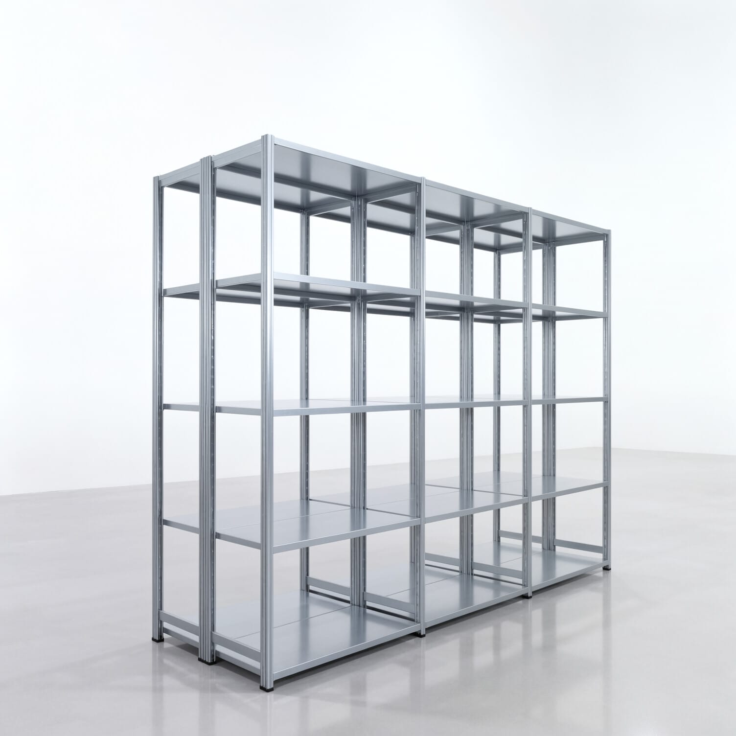 Legbordstelling FBX 4000, H: 2.350 mm, B: 3.023 mm mm, T: 500 mm, Niveaus: 5