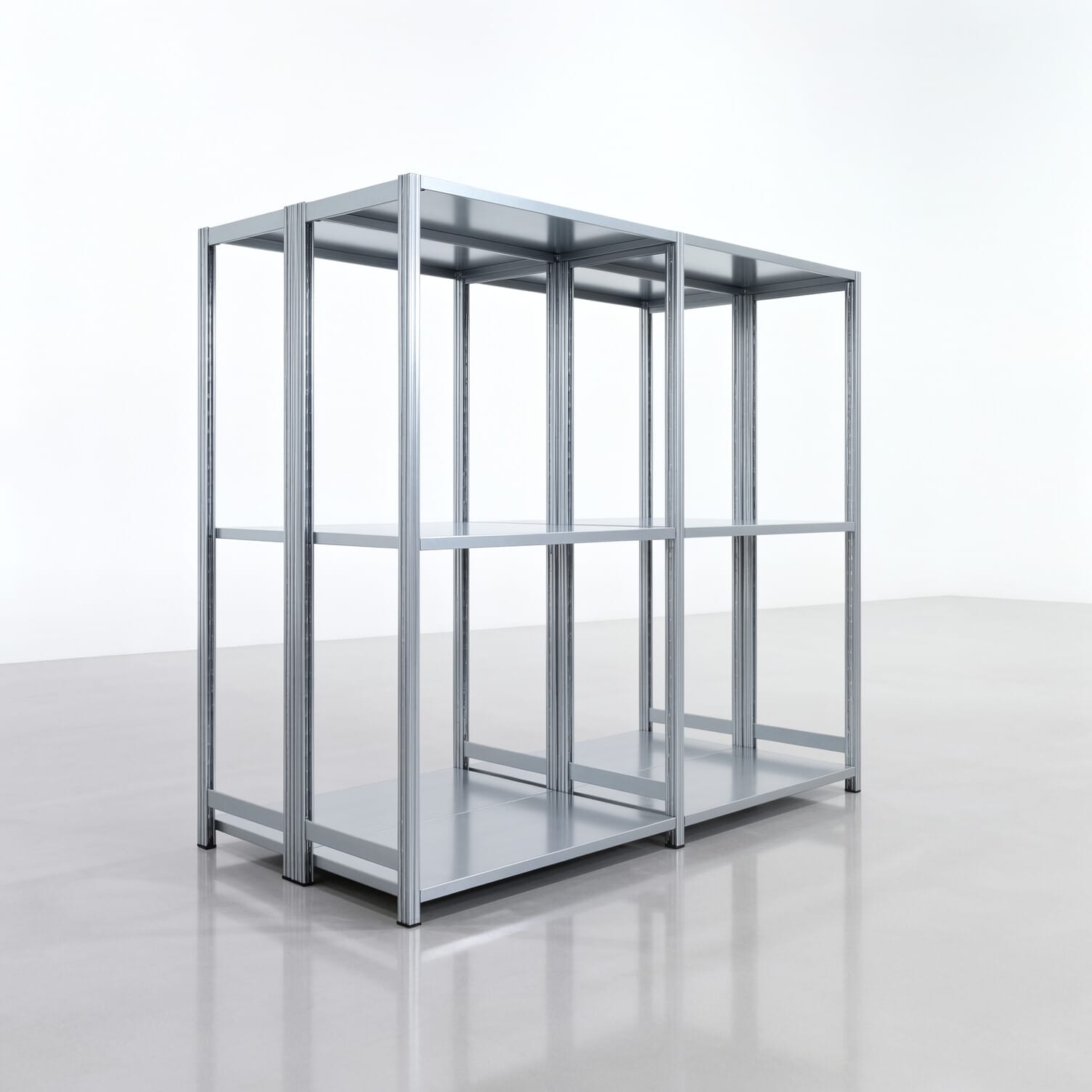 Legbordstelling FBX 4000, H: 1.750 mm, B: 2.026 mm mm, T: 500 mm, Niveaus: 3