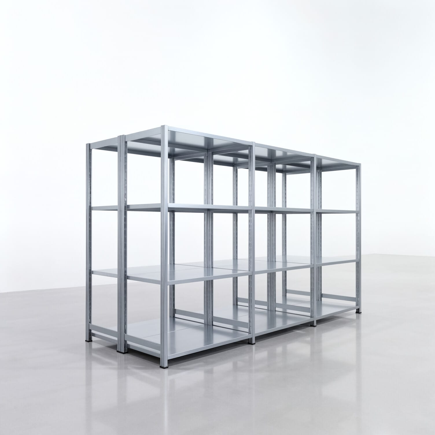 Legbordstelling FBX 4000, H: 1.750 mm, B: 3.023 mm mm, T: 600 mm, Niveaus: 4